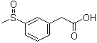 structure of CAS# 1027730-68-2, [3-(Methylsulfinyl)phenyl]acetic acid