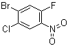 结构式 CAS# 1027833-17-5, 4-溴-5-氯-2-氟硝基苯