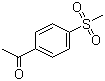 结构式 CAS# 10297-73-1, 4'-甲砜基苯乙酮; 4'-甲磺酰基苯乙酮