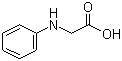N-苯基甘氨酸分子结构 (CAS 103-01-5)