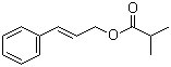 structure of CAS# 103-59-3, Cinnamyl isobutyrate;3-Phenyl-2-propen-1-yl 2-methylpropanoate