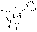 结构式 CAS# 1031-47-6, 三唑磷胺; 威菌磷