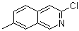 structure of CAS# 1033201-77-2, 3-Chloro-7-methylisoquinoline