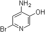 structure of CAS# 1033203-48-3, 4-Amino-6-bromo-3-pyridinol