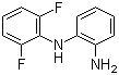 结构式 CAS# 1033225-44-3, N-(2,6-二氟苯基)-1,2-苯二胺