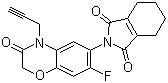 结构式 CAS# 103361-09-7, 丙炔氟草胺