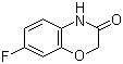 结构式 CAS# 103361-99-5, 7-氟-4H-苯并[1,4]恶嗪-3-酮