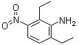 structure of CAS# 103392-86-5, 2,6-Diethyl-3-nitroaniline