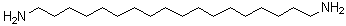 1,18-Octadecanediamine molecular structure (CAS 10341-25-0)