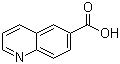结构式 CAS# 10349-57-2, 喹啉-6-羧酸
