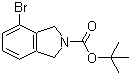 结构式 CAS# 1035235-27-8, 4-溴异吲哚啉-2-羧酸叔丁酯