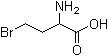 结构式 CAS# 10364-50-8, 2-氨基-4-溴丁酸