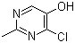 structure of CAS# 103660-23-7, 4-Chloro-2-methyl-5-pyrimidinol