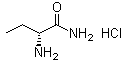 structure of CAS# 103765-03-3, (R)-2-Aminobutanamide hydrochloride