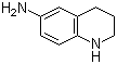 structure of CAS# 103796-41-4, 1,2,3,4-Tetrahydroquinolin-6-amine;6-Amino-1,2,3,4-tetrahydroquinoline; 1,2,3,4-Tetrahydro-6-aminoquinoline