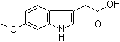 structure of CAS# 103986-22-7, 6-Methoxyindole-3-acetic acid