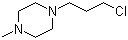 结构式 CAS# 104-16-5, 1-(3-氯丙基)-4-甲基哌嗪