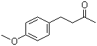 结构式 CAS# 104-20-1, 4-(4-甲氧苯基)-2-丁酮; 茴香基丙酮; 大茴香基丙酮