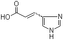 structure of CAS# 104-98-3, Urocanic acid;4-Imidazoleacrylic acid; 3-(4-Imidazolyl)acrylic acid