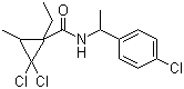 结构式 CAS# 104030-54-8, 加普胺; 环丙酰菌胺