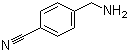 结构式 CAS# 10406-25-4, 4-氰基苯甲胺; 4-(氨基甲基)苯腈