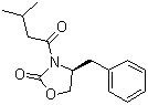 structure of CAS# 104266-90-2, (S)-3-(3-Methylbutanoyl)-4-benzyloxazolidin-2-one
