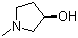 structure of CAS# 104641-60-3, (R)-(-)-1-Methyl-3-pyrrolidinol;(R)-(-)-3-Hydroxy-N-methylpyrrolidine