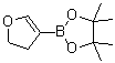 结构式 CAS# 1046812-03-6, 4,5-二氢呋喃-3-硼酸频哪醇酯