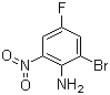 structure of CAS# 10472-88-5, 2-Bromo-4-fluoro-6-nitroaniline