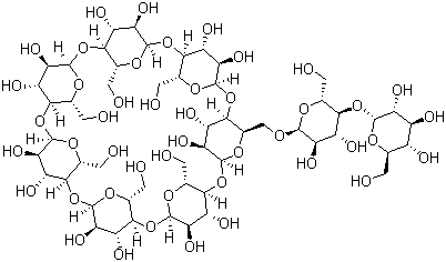 structure of CAS# 104723-60-6, 6-O-alpha-Maltosyl-beta-cyclodextrin