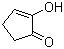 structure of CAS# 10493-98-8, 2-Hydroxy-2-cyclopenten-1-one;1-Hydroxy-1-cyclopenten-5-one; 2-Hydroxy-2-cyclopenten-1-one; 2-Hydroxy-2-cyclopentenone