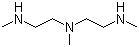 structure of CAS# 105-84-0, 1,4,7-Trimethyldiethylenetriamine;N,N'-Dimethyl-N-[2-(methylamino)ethyl]ethylenediamine