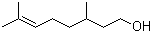 Citronellol molecular structure (CAS 106-22-9)