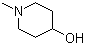 structure of CAS# 106-52-5, N-Methyl-4-piperidinol ;1-Methyl-4-piperidinol; 4-Hydroxy-N-methylpiperidine; N-Methyl-4-hydroxypiperidine