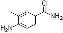 4-氨基-3-甲基苯甲酰胺分子结构 (CAS 106037-36-9)
