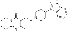 structure of CAS# 106266-09-5, Desfluororisperidone;3-[2-[4-(1,2-Benzisoxazol-3-yl)-1-piperidinyl]ethyl]-6,7,8,9-tetrahydro-2-methyl-4H-pyrido[1,2-a]pyrimidin-4-one