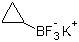 环丙基三氟硼酸钾分子结构 (CAS 1065010-87-8)
