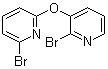结构式 CAS# 1065484-65-2, 2-溴-3-[(6-溴-2-吡啶基)氧基]吡啶