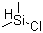 Chlorodimethylsilane molecular structure (CAS 1066-35-9)