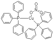 结构式 CAS# 106678-35-7, 双(三苯基膦)亚铜硝酸盐