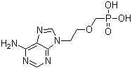 阿德福韦分子结构 (CAS 106941-25-7)