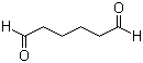 己二醛分子结构 (CAS 1072-21-5)