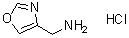 structure of CAS# 1072806-60-0, 4-Oxazolemethanamine hydrochloride;Oxazol-4-ylmethanamine hydrochloride