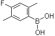 structure of CAS# 1072946-10-1, (4-Fluoro-2,5-dimethylphenyl)boronic acid
