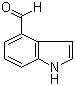 structure of CAS# 1074-86-8, Indole-4-carboxaldehyde;4-Formylindole