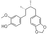 结构式 CAS# 107534-93-0, 安五脂素