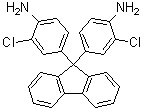 结构式 CAS# 107934-68-9, 9,9-二(3-氯-4-氨基苯基)芴