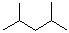 structure of CAS# 108-08-7, 2,4-Dimethylpentane;NSC 61989