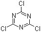 structure of CAS# 108-77-0, Cyanuric chloride;2,4,6-Trichloro-1,3,5-triazine; 2,4,6-Trichloro-s-triazine