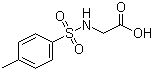 structure of CAS# 1080-44-0, N-[(4-Methylphenyl)sulfonyl]glycine;N-p-Tosylglycine